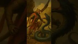 🔥Garuda vs. Naga🔥 The Battle of Heaven and Earth! #MythicalBattle#HinduMythology