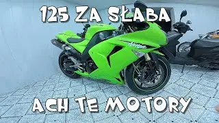 SZAŁU NIMA / 125 ZA SŁABA !!! MT07 2025