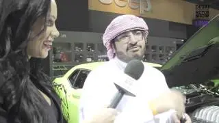 Best part of the Dubai International Motor Show?