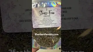 Stress Free | Herbal Blend Tea #3feathersfarmacy