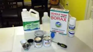 How to Swirl Paint a Guitar Tutorial (in depth explanation of materials)