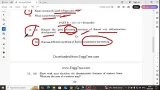BE3255 Basic civil and mechanical engineering April May 2022 question paper