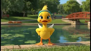 Ducky Dee the Speedy Duck | Fast & Fun Duck Song for Kids | Nursery Rhymes & Songs for Children