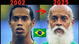 Brazil 2002 World Cup Squad: Then vs Now 🇧🇷 | You Won’t Believe How They Look Today