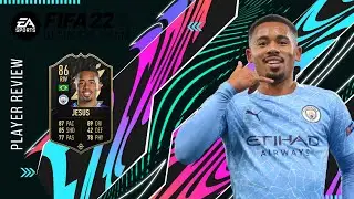 TOTW GABIREL JESUS!? HOW GOOD IS HE? - FIFA 22 ULTIMATE TEAM