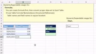 Highline Excel 2013 Class Video 08: Excel Table Formula Nomenclature / Structured References 22 Ex.