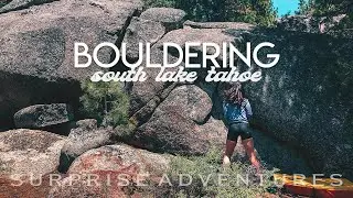 SOUTH LAKE TAHOE CLIMBING | PIE SHOP BOULDERS & BLUE GRANITE GYM