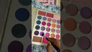Middle Cut Crease / spotlight eye makeup #spotlighteyemakeup #bridaleyemakeup #subscribe #youtube