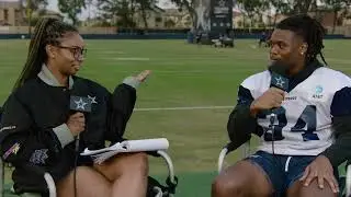 Jaydon Blue and Nicole Hutchison Interview | 8-6-25 | Dallas Cowboys 2025