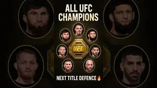 ALL Current UFC Champions  &  Their Next Fights 😲 | UFC Current Champions 🔥| UFC Next Title Fight