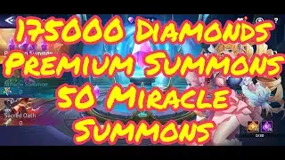 175.000 Diamonds Premium Summons and 50 Miracle Summons Mobile Legends Adventure Indonesia