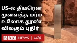 இதை செய்தது மனிதனா ஏலியனா? உலகத்தை உலுக்கும் மர்ம உலோகத் தூண் மெல்ல விலகும் புதிர் | Utah Monolith