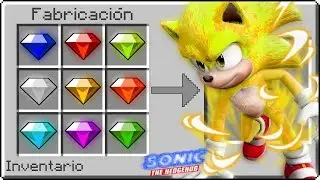MINECRAFT pero JUNTAMOS TODAS LAS ESMERALDAS DEL CAOS EN MINECRAFT 💎 SUPER SONIC PEL&Iacute;CULA 2020