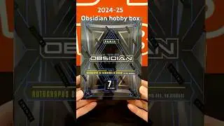 24-25 Panini Obsidian Soccer Hobby Box Opening #hobbybox #unboxing #panini #sponsored #obsidian