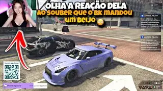 REA&Ccedil;&Atilde;O DA JEESC DEPOIS DE SOUBER QUE O BKINHO MANDOU UM BEIJO PARA ELA 😳