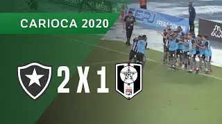 BOTAFOGO 2 X 1 RESENDE - GOLS - 30/01 - CAMPEONATO CARIOCA 2020