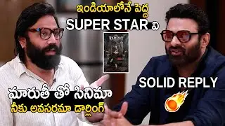 Prabhas SOLID REPLY to Sandeep Reddy Vanga Over Film With Maruthi | The Rajasaab | Telugu Tonic