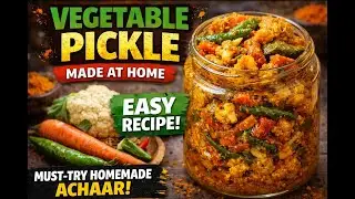Best achaar recipe - Gobi gajar  achaar - how its made in Punjab