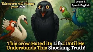 The Crow's Secret to True Happiness | Stop Comparing Now! Life Changing Motivational Story of a Crow