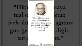 Peyami Safa&rsquo;nın 3 M&uuml;thiş Tespiti!✨🔮✨