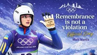 Remembrance is not a violation Ukrainian Vladyslav Heraskevych #Remembranceisnotaviolation