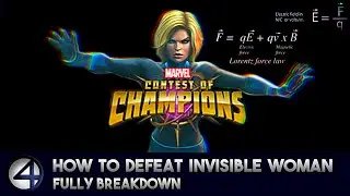 How to defeat Invisible Woman (Uncollected) Fully Breakdown - Marvel Contest of Champions