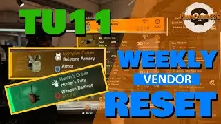 The Division 2 - Weekly Vendor Reset - 