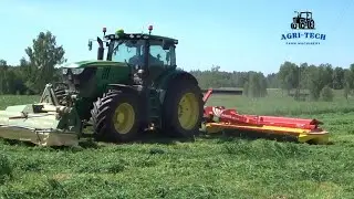 John Deere Grass Cutting | John Deere - Fella - Krone