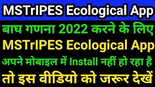 MSTrIPES Ecological App को अपने मोबाइल में Install कैसे करें | MSTrIPES Ecological App | Mp Forest