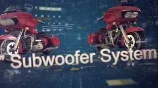 American Hard Bag - Diamond Audio DS102 Harley Subwoofer System