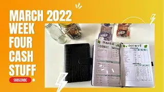 Week four March Cash stuff &pound;210 | High income | Weekly budget and envelope 2022