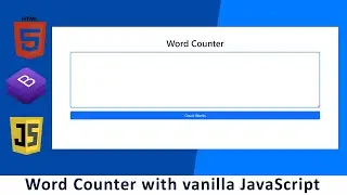 How to Create a Word Counter with vanilla JavaScript