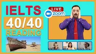 IELTS Live Class - Reading about the Aral Sea