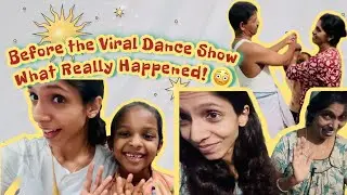 Program Day Preparations | Behind the Scenes of Our Viral Family Dance! #viraldance #behindthescenes