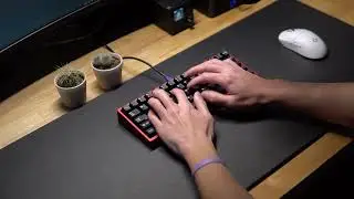 UTD 356 Mini with Cherry MX Hyperglide Black sound test!