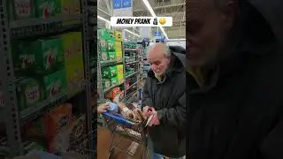 Did he pass?#funny #moneyprank #socialexperiment
