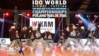 SWAGG KIDS | POLAND | 4th Place |  IDO HipHop World Championship 2023 | Formations Children