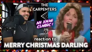The Carpenters Merry Christmas Darling LIVE!!! (CLASSIC!) | Dereck Reacts