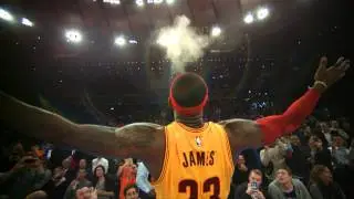 Phantom: LeBron James' Chalk Toss in 1000 fps at Madison Square Garden