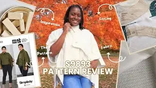 My Vanilla Wafer Cape   S9883 Pattern Review