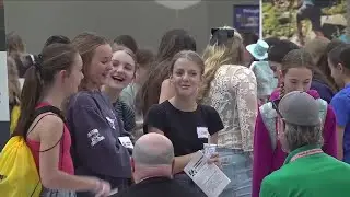 Women in Science Conference; More than 800 young girls learning about STEM careers