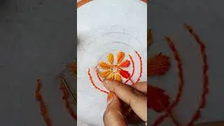 shadow stitch #shortsvideo #embroiderylover #youtubeshorts #embroiderydesign #handembroidery#satisfy