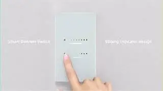 Tuya Interruttore Dimmer Smart WiFi con Pulsanti Scanalati &ndash; Controllo APP, Touch e Vocale!