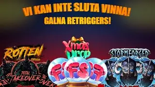VI KAN INTE SLUTA VINNA! SVENSK GAMBLING (Hacksaw Bonus Opening)