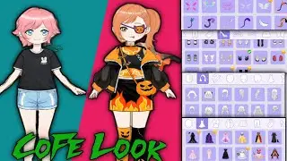 Doll dress up GAME | Anime dress up |  cofe look | by  Laizyyy GamerZz
