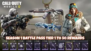 Season 1 Battle Pass Tier 1 to 50 Confirmed Rewards codm 2026 | New Working redeem code codm 2026