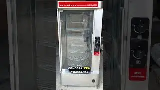 Forno Arke girat&oacute;rio Multigrill PRO, capacidade de at&eacute; 70 kg