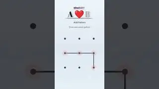 #AB  Pattern lock 💞 name status        | A❤B whatsapp status #shorts&nbsp;#status #youtube #youtubeshorts