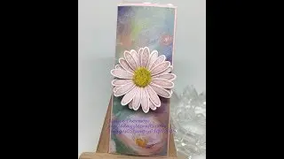 Nail Kit gift with Stampin' Up Perennial Essence Designer Series Paper and daisy Lane