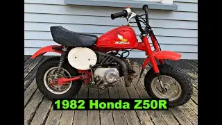 1982 Honda Z50R Red For Sale